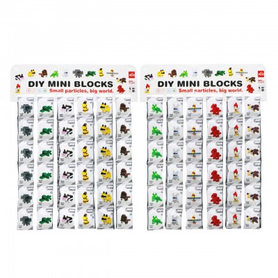 yirun 3d mini animals series puzzle building blocks kids toys online plastic diy build block toys