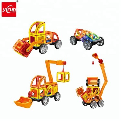 JM033359 promotional toys for kids 85PCS/set import toys plastic magnetic building blocks