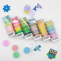 yirun 5mm ironing beads set free sample 2020 kids plastic educational toys diy hama perler beads toy